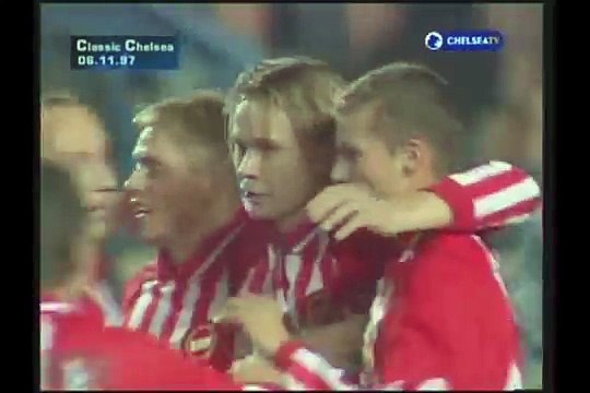 06.11.1997 - 1997-1998 UEFA Cup Winners' Cup 2nd Round 2nd Leg Chelsea FC 7-1 Tromso IL