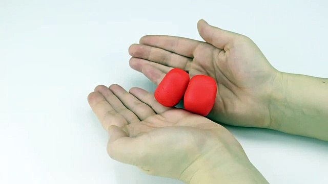 Play Doh Stop Motion! SHOPKINS Play Doh Stop Motion Videos! Cheeky Cherries!