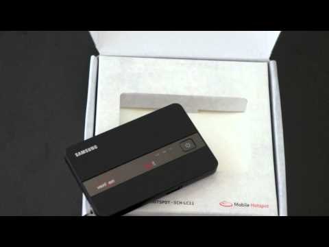 Samsung 4G Mobile Hotspot Unboxing