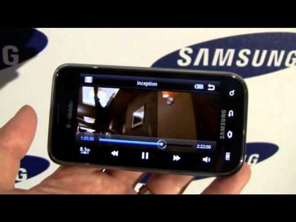 Samsung Galaxy S 4G Hands-On