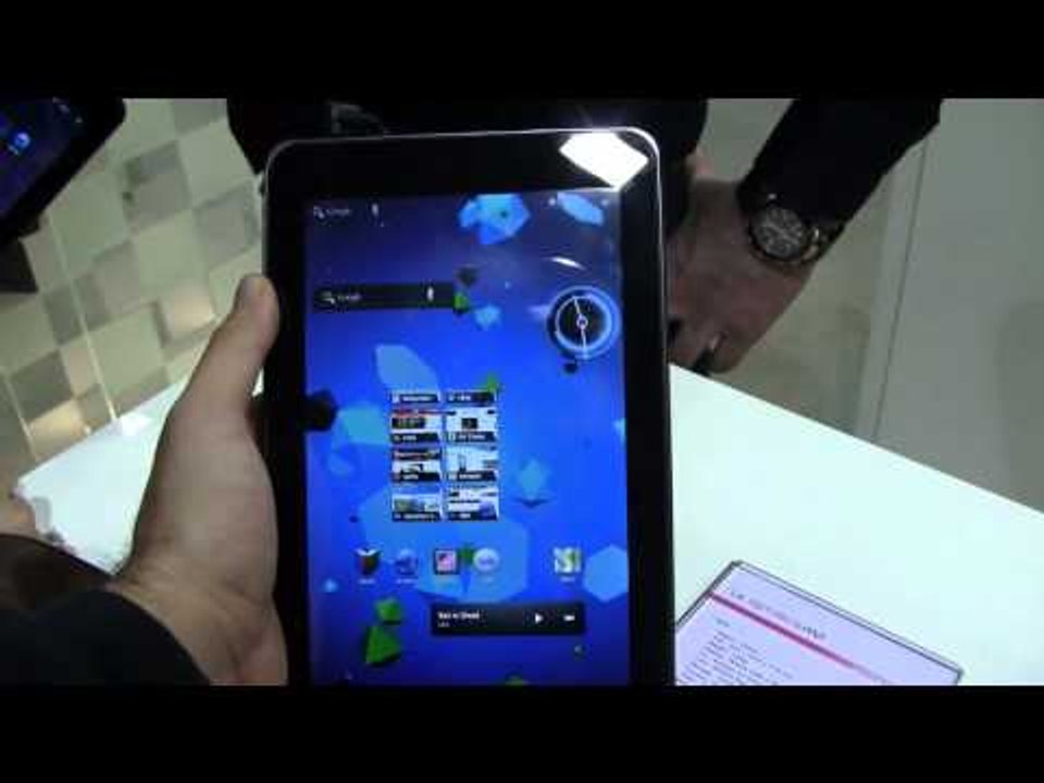 LG Optimus Pad 3D Tablet Hands-On
