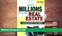 Download  Make Millions Selling Real Estate: Earning Secrets of Top Agents  PDF READ Ebook