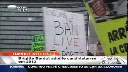 Brigitte Bardot sur RTP LE 17 08 2010 (portugal)