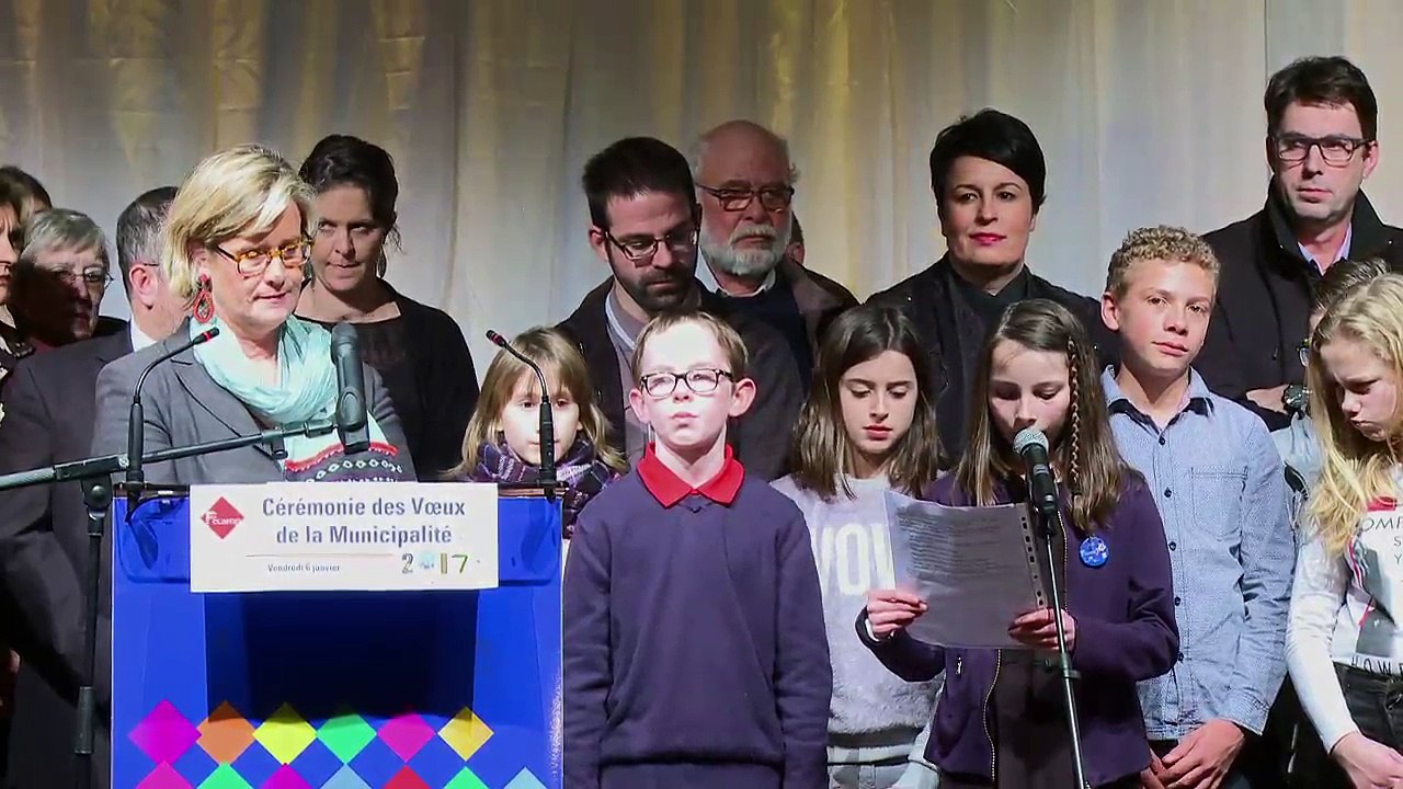 cérémonie des voeux 2017 de la mairie de Fécamp