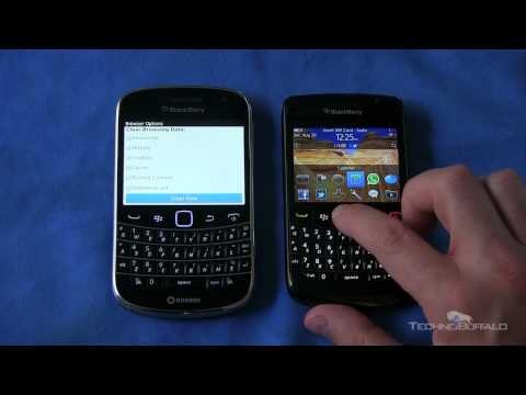 BlackBerry 9900 vs. BlackBerry 9780