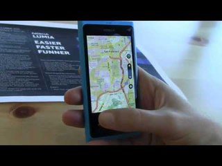 Nokia Drive and Maps on Lumia 800 Windows Phone Mango