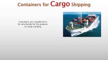 Containers for Cargo Shipping