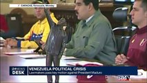 Venezuela : lawmakers pass key motion against President Maduro