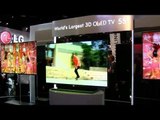 LG Displays World's Largest OLED 3D TV at CES