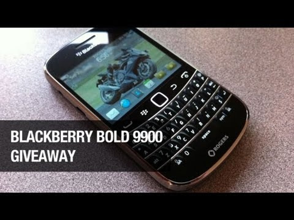 Blackberry Bold 9900 Giveaway!