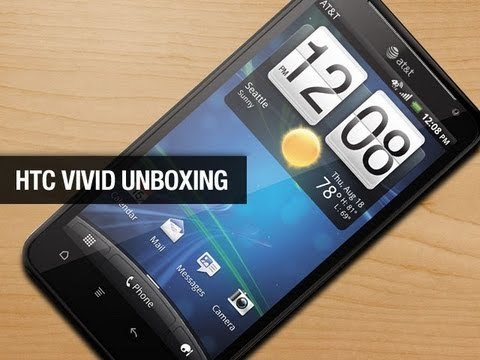 HTC Vivid Unboxing (4G LTE for AT&T)