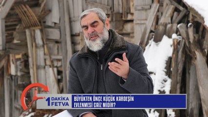 220) Büyükten Önce Küçük Kardeşin Evlenmesi Caiz midir? /Birfetva - Nureddin YILDIZ