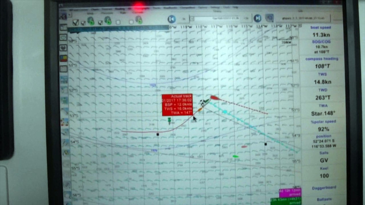 D65 : "You can lose a Vendée Globe with a bad gybe" for Rich Wilson / Vendée Globe