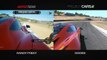 Comparaison entre réalité et jeu vidéo de course de voitures