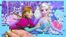 FROZEN Disney Puzzle Games Toys Learning Activities Rompecabezas Jigsaw Game Kids Puzzles