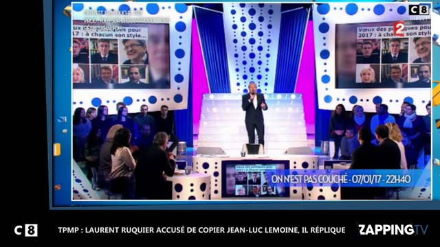 TPMP : Laurent Ruquier accusé de copier Jean-Luc Lemoine, il réplique (Vidéo)
