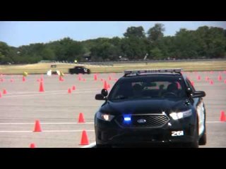 2013 Ford Police Interceptors Track Drive