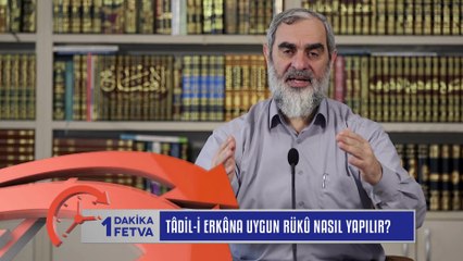 224) Tâdil-i erkâna uygun rükû nasıl yapılır?/Birfetva - Nureddin YILDIZ