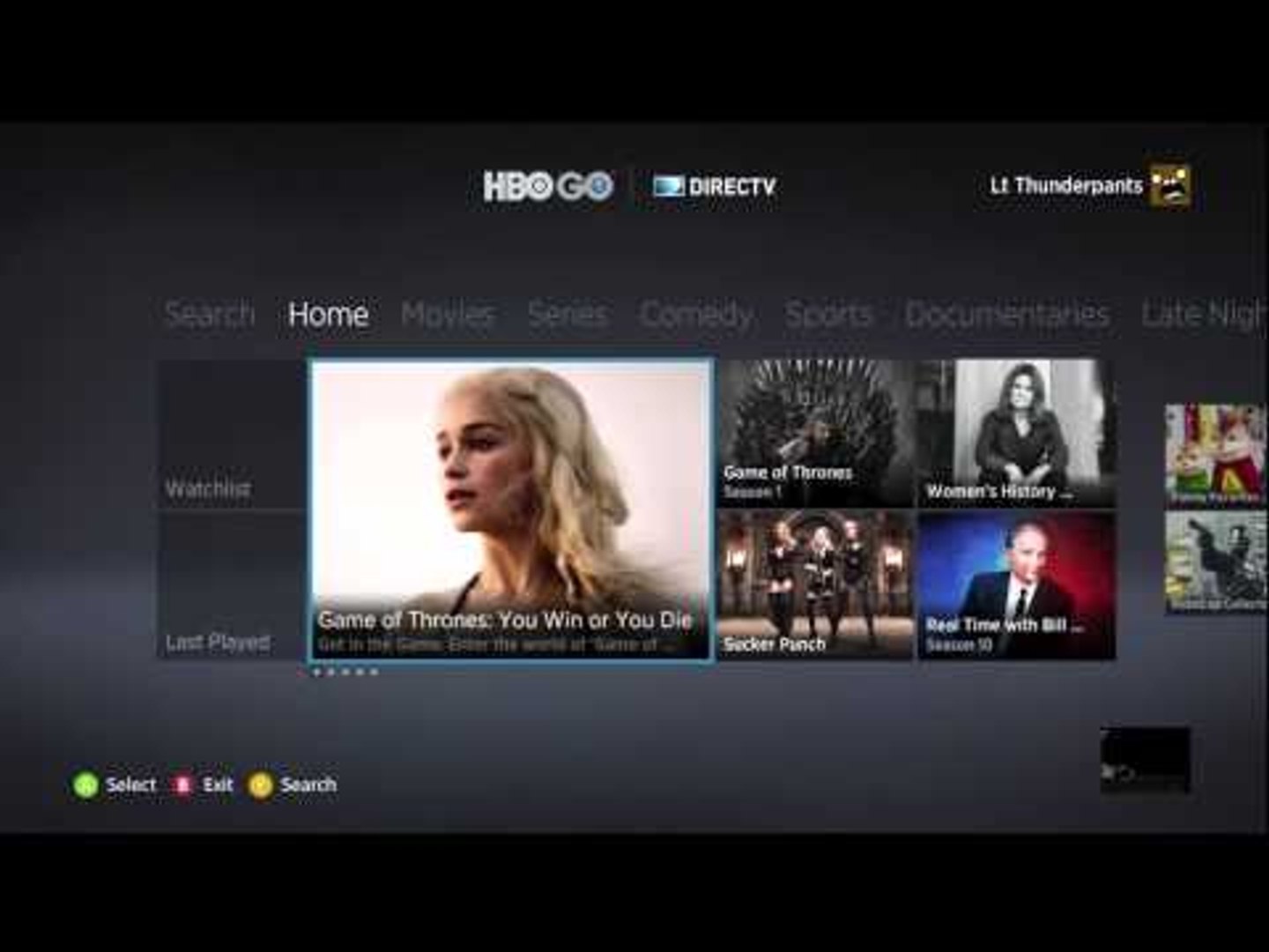 HBO Go on the Xbox 360 - video Dailymotion