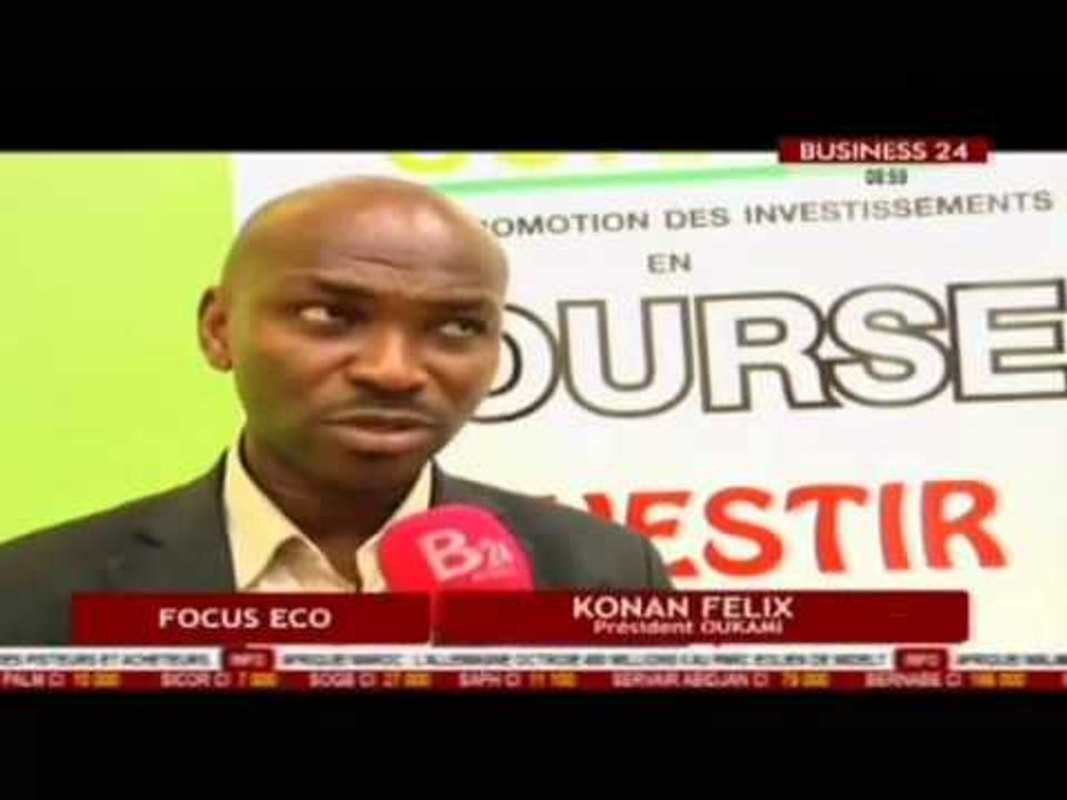 Focus Eco Bourse   L'ONG OUKAMI sensibilise les populations /Business 24