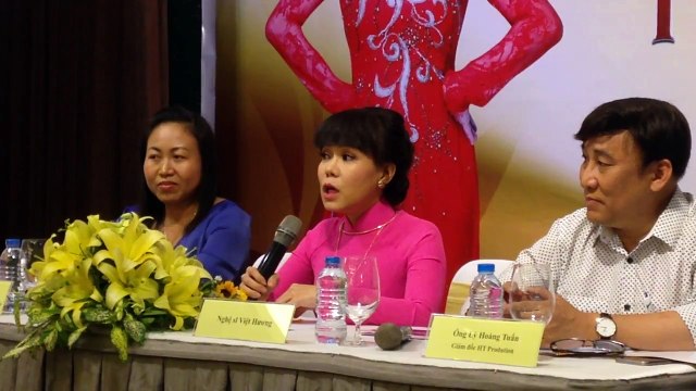 Đan Trường, Huỳnh Lập, Hữu Tín họp báo liveshow Việt Hương