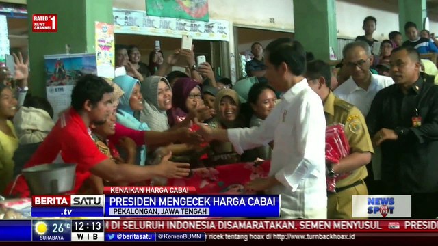 Presiden: Kenaikan Harga Cabai Akibat Cuaca Ekstrem