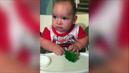 Lui il aime pas les brocolis... Ahaha