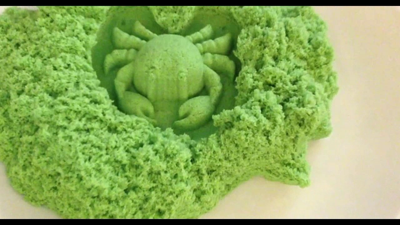 Kinetic Sand Satisfying videos fast forward