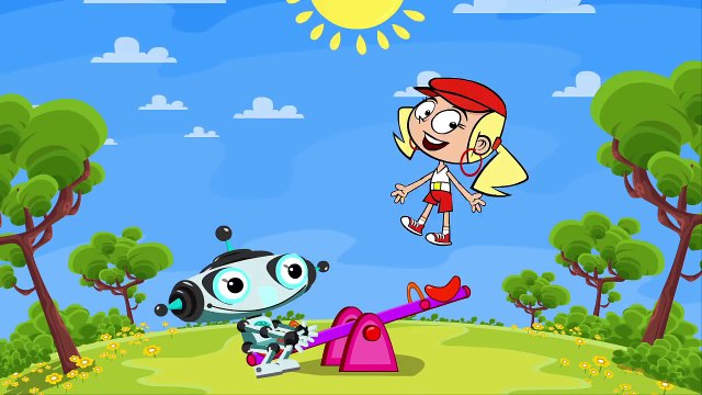 Kids Song SEE SAW children's music video with dinosaurs pirates by Preschool Popstars kid songs-WxwhZFZA-NE