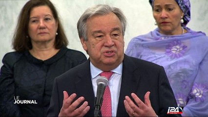 Premier discours au Conseil de sécurité du nouveau secrétaire Guterres