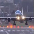 Terrifying flight landings.Terrifying footage of Flight Landings in Birmingham Airport, the windiest airport in the worl