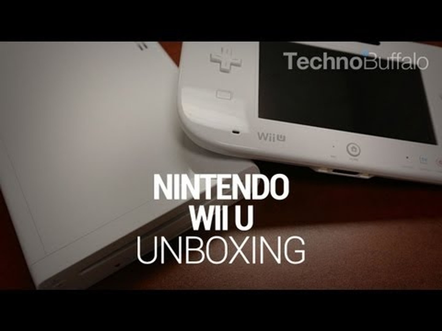 Nintendo Wii U Unboxing! - video Dailymotion