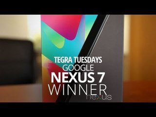 Nexus 7 Giveaway Winner