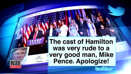 'Hamilton' Actor Was 'Honored' To Deliver Statement To Mike Pence-C4HbI__hidw