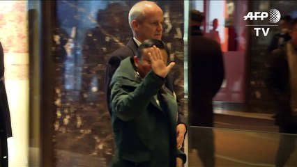 Bernard Arnault et Jack Ma reçus par Donald Trump