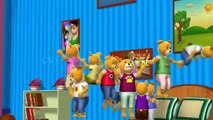 Ten Little Teddy Bears 3D Animation English Nursery Rhymes for Children