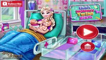 Pregnant Princess Mommy Elsa Gives Birth to Twins - Baby Birth Full Game Episode