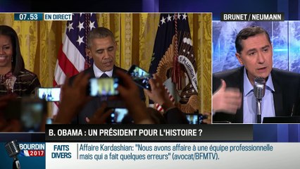 Brunet & Neumann: Barack Obama, un président pour l'histoire ou pour le symbole ? - 10/01