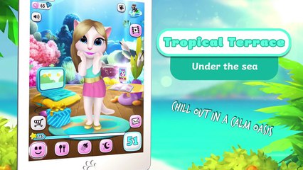 My Talking Angela - Summer Home Makeover