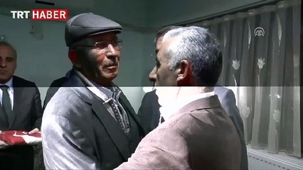 Halisdemir'in babasından Sekin'in ailesine taziye ziyareti