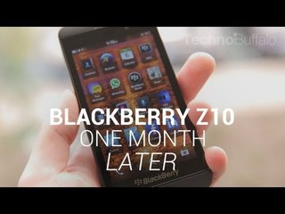 BlackBerry Z10 - One Month Later