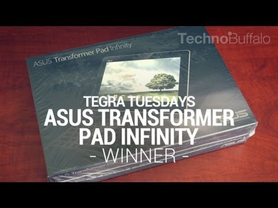 Asus Transformer Pad Infinity Winner!