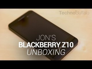 Blackberry Z10 Unboxing - Jon's Take