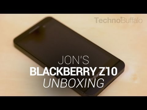 Blackberry Z10 Unboxing - Jon's Take
