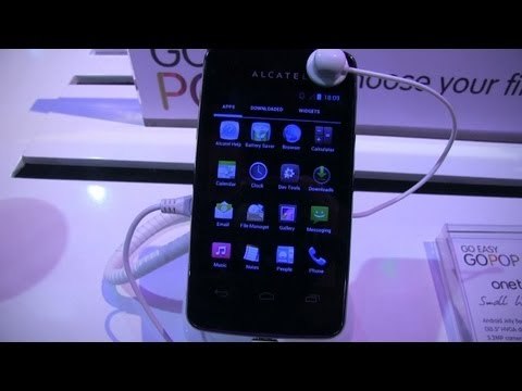 TCL One Touch S Pop Hands On - CES 2013