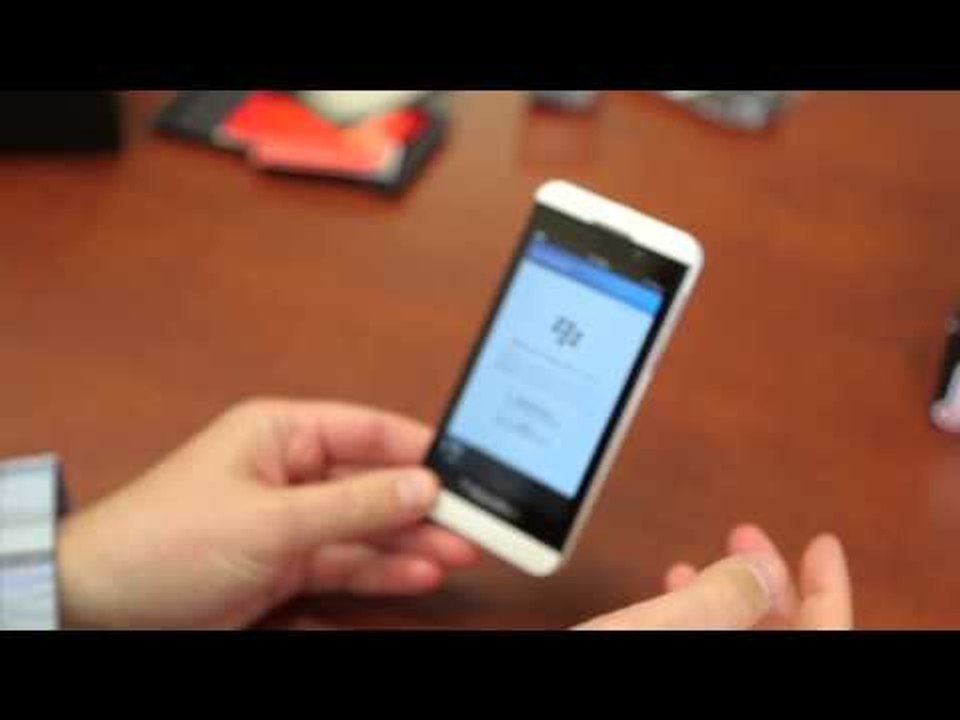 Verizon Blackberry Z10 Unboxing
