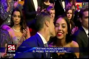 Cristiano Ronaldo es el mejor futbolista del mundo: ganó premio The Best de la FIFA