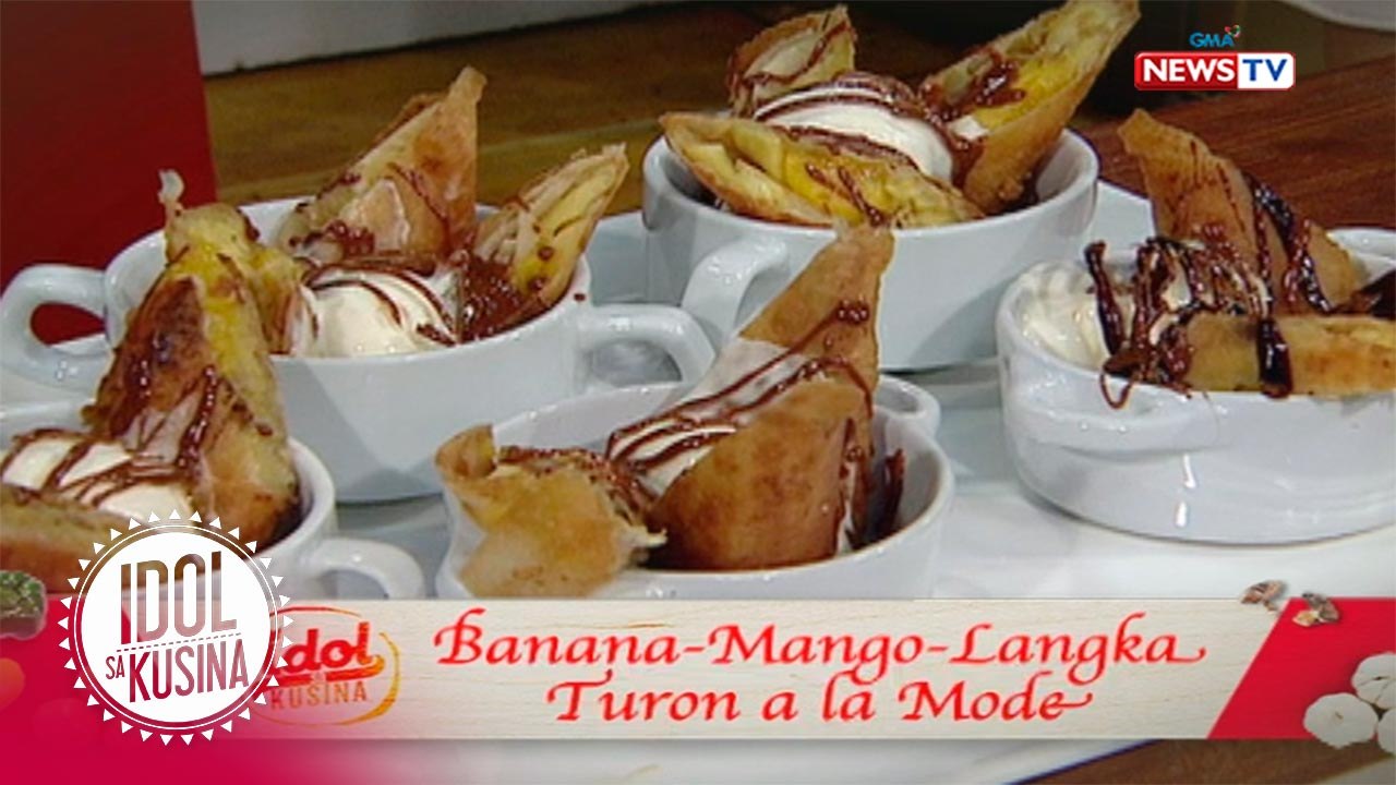 Idol sa Kusina: Banana-Mango-Langka Turon a la Mode