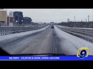 Maltempo, volontari in azione: diversi i soccorsi