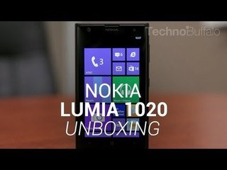 Nokia Lumia 1020 Unboxing